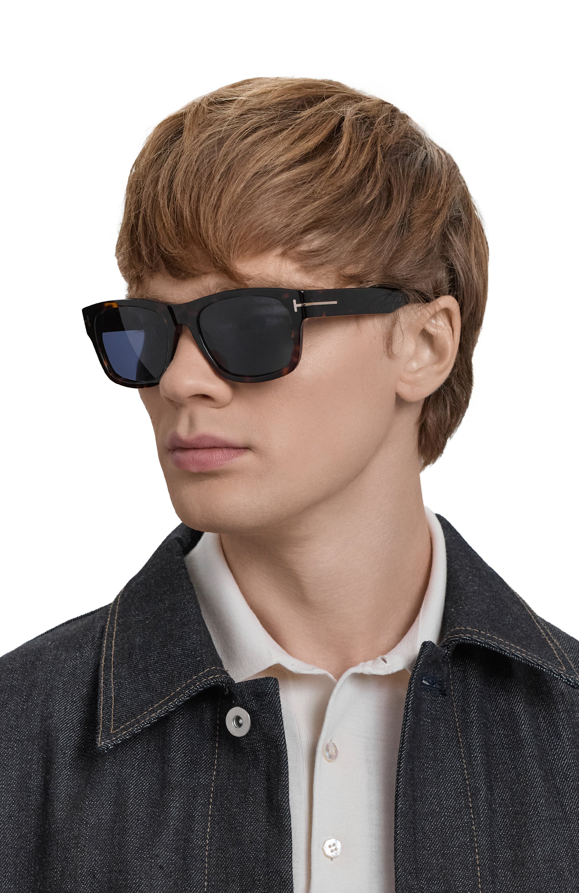 Солнцезащитные очки TOM FORD коричневого цвета по цене 56500 руб., арт. TF1303 52V, фото 2 Солнцезащитные очки TOM FORD, арт. TF1303 52V, фото 2