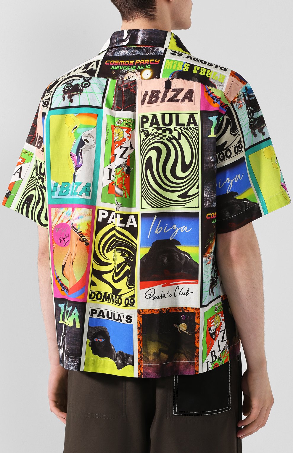 Хлопковая рубашка loewe x paula's ibiza LOEWE, арт. H616337X03, фото 4