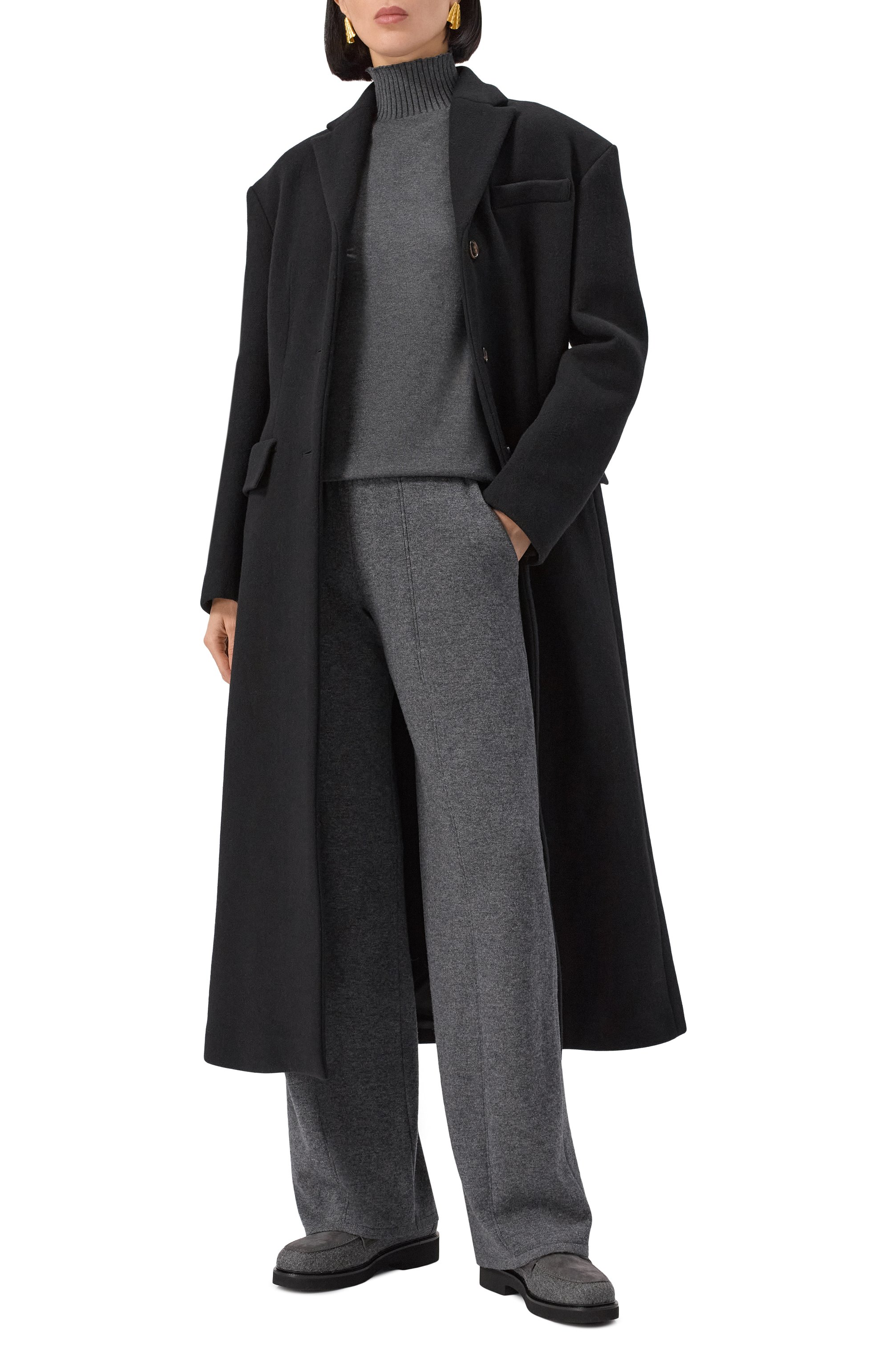 Брюки из шерсти и кашемира FREEAGE, арт. W25.PT041.2030.991, фото 2