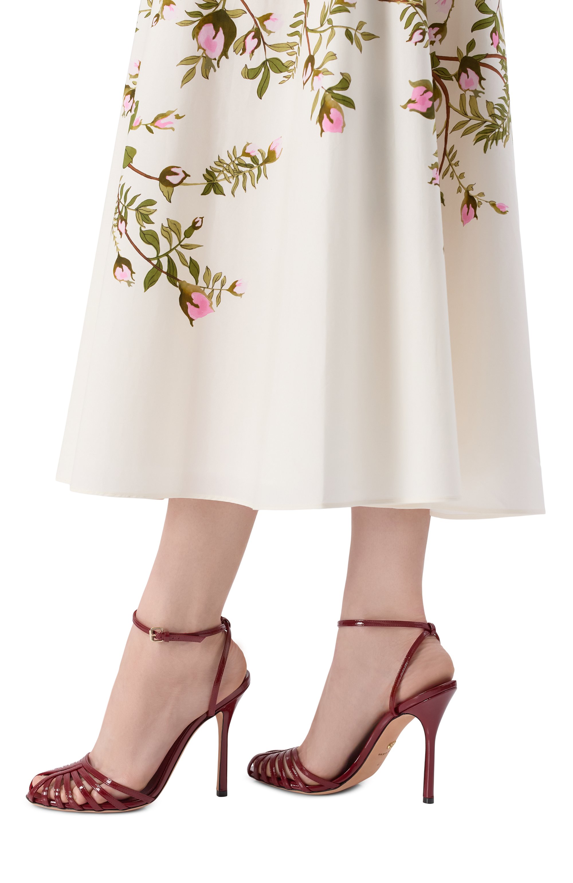 Кожаные босоножки GIAMBATTISTA VALLI, арт. 25FWKVLIS262/62PLE, фото 2