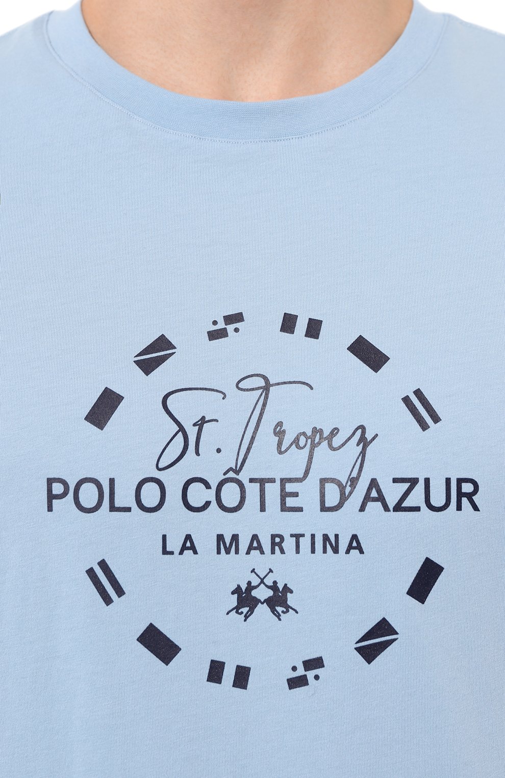 Хлопковая футболка LA MARTINA, арт. YMR321/JS206, фото 5