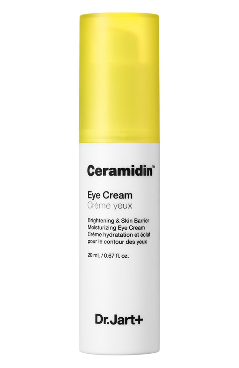 Увлажняющий и освежающий крем для глаз ceramidin (20ml) DR.JART+ бесцветного цвета по цене 3920 руб., арт. 8809642718388, фото 1 Увлажняющий и освежающий крем для глаз ceramidin (20ml) DR.JART+, арт. 8809642718388, фото 1
