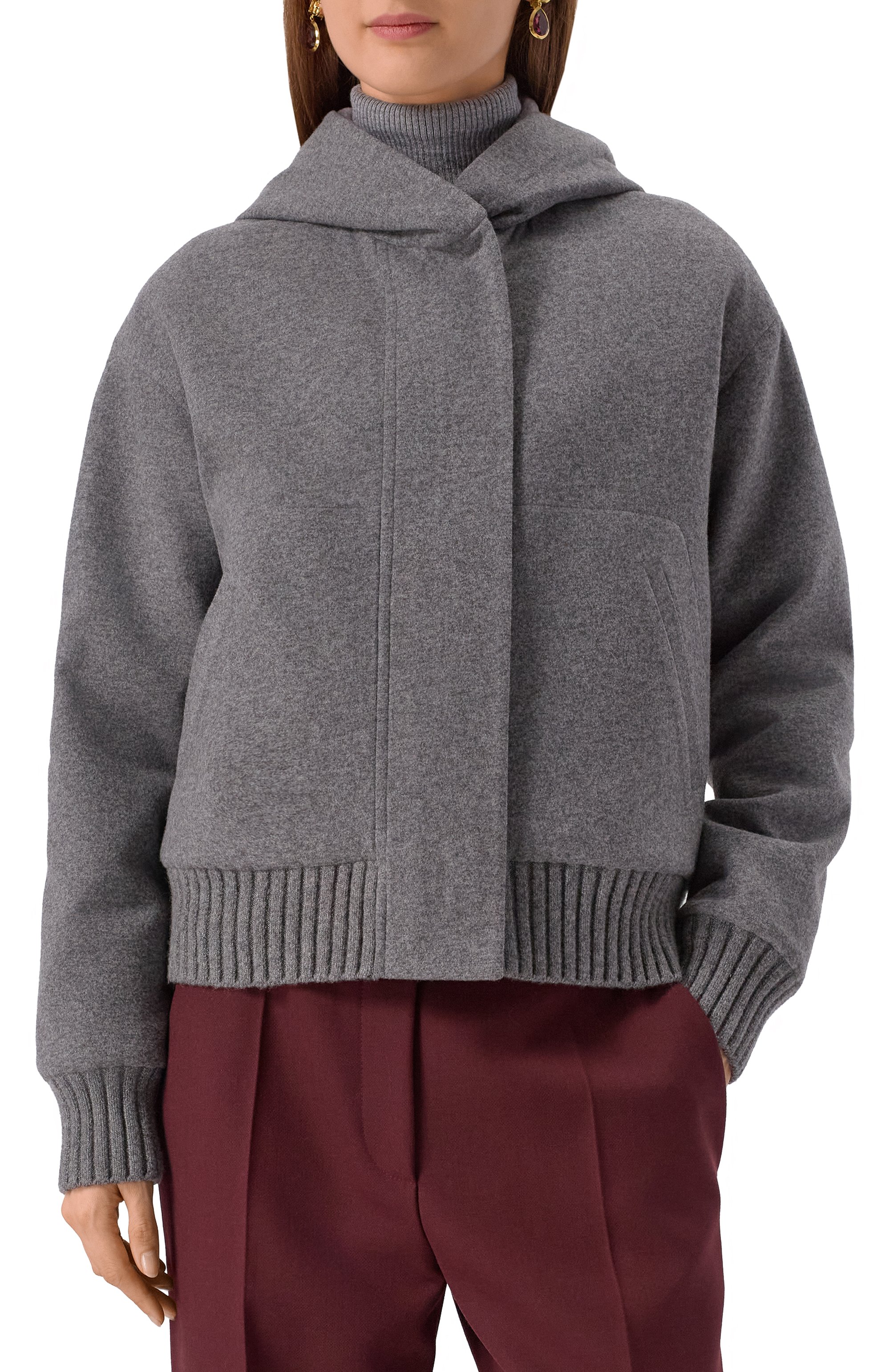 Куртка из шерсти и кашемира с подкладкой из норки MVST, арт. FTXTRBCK-Y336-4V/LP1322, фото 3