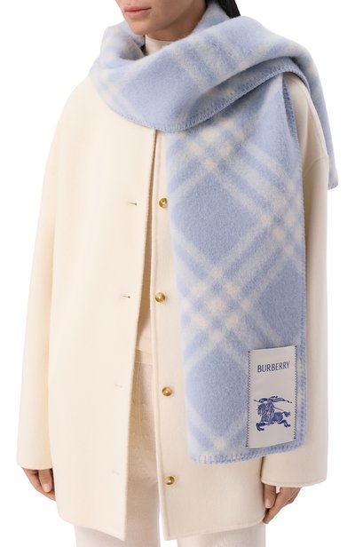 Шерстяной шарф BURBERRY, арт. 8125830, фото 2