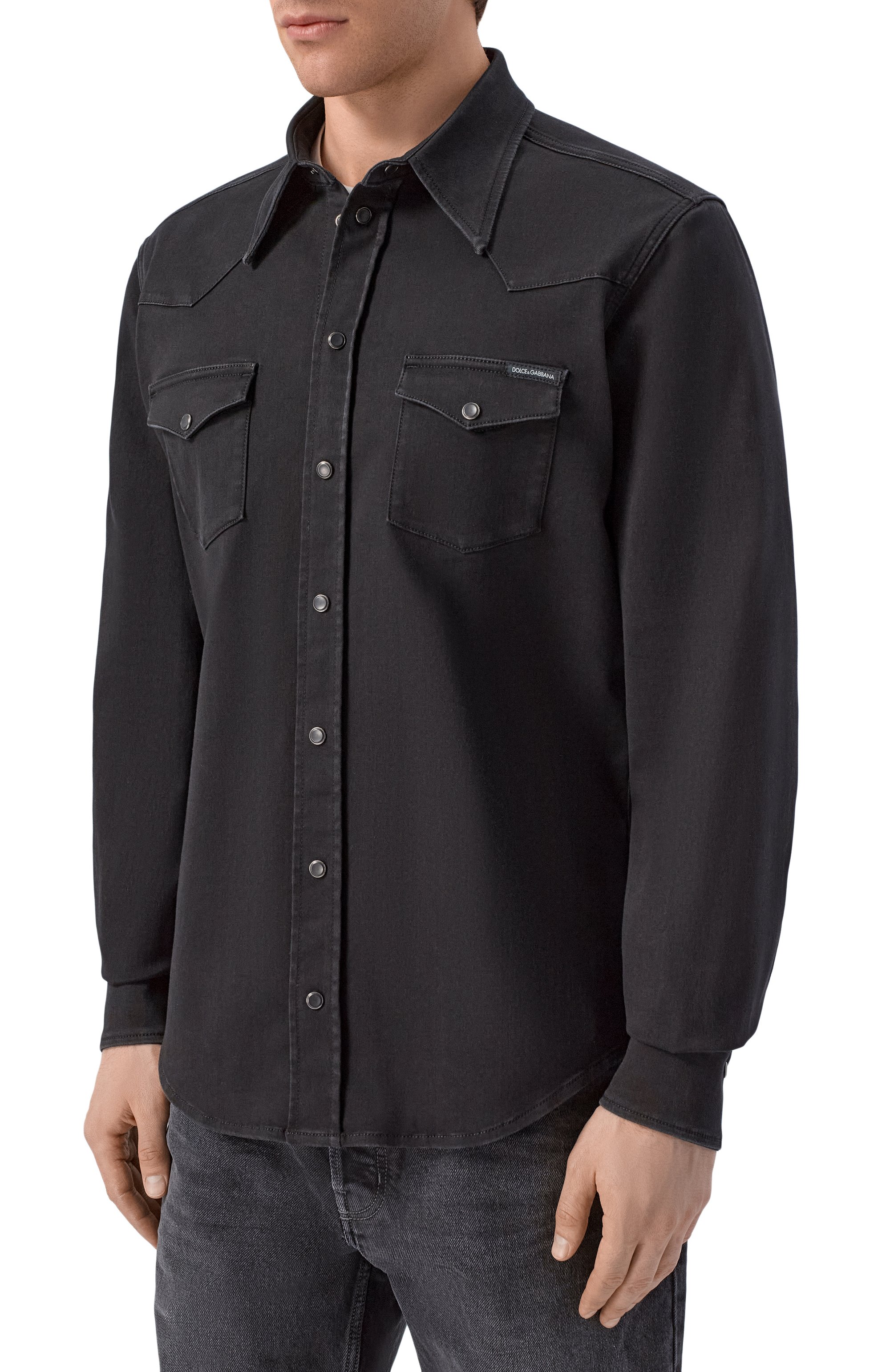 Джинсовая рубашка DOLCE & GABBANA, а рт. G5JC8D/G80W8, фото 3