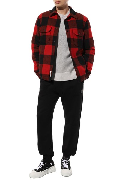 Шерстяная куртка-рубашка WOOLRICH, арт. CFWOOS0067MRUT3046, фото 2