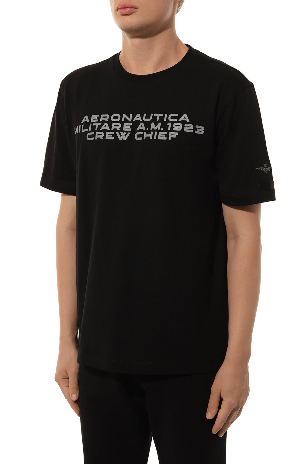 Хлопковая футболка AERONAUTICA MILITARE, арт. TS2330J611, фото 3