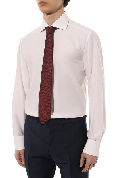 Сорочка из хлопка и шелка STEFANO RICCI, арт. MC000540/R2150, фото 3