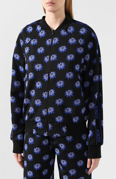 Толстовка KENZO черного цвета по цене 39550 руб., арт. F962BL758900, фото 3 Толстовка KENZO, арт. F962BL758900, фото 3