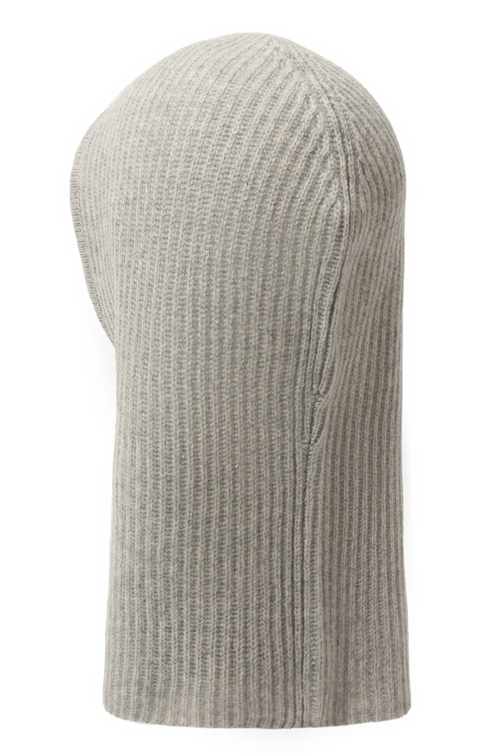 Кашемировый капор YVES SALOMON ENFANT светло-серого цвета по цене 19450 руб., арт. 24WEA009XXCARD, фото 2 Кашемировый капор YVES SALOMON ENFANT, арт. 24WEA009XXCARD, фото 2