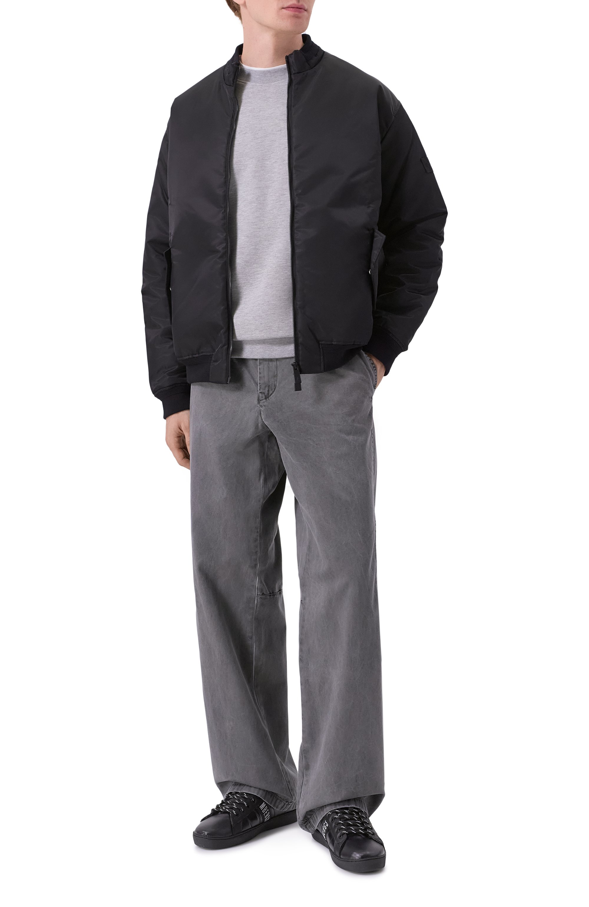 Комбинированные кеды recoba DIRK BIKKEMBERGS, арт. 29200/CP/B/FUR, фото 2