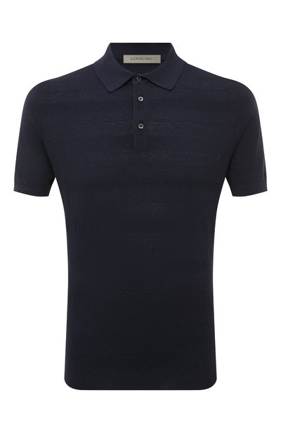 Мужская поло из шелка и хлопка CORNELIANI, арт. 93M552-9325142