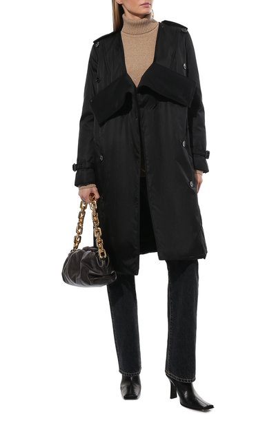 Пальто BURBERRY черного цвета по цене 284000 руб., арт. 8046667, фото 2 Пальто BURBERRY, арт. 8046667, фото 2
