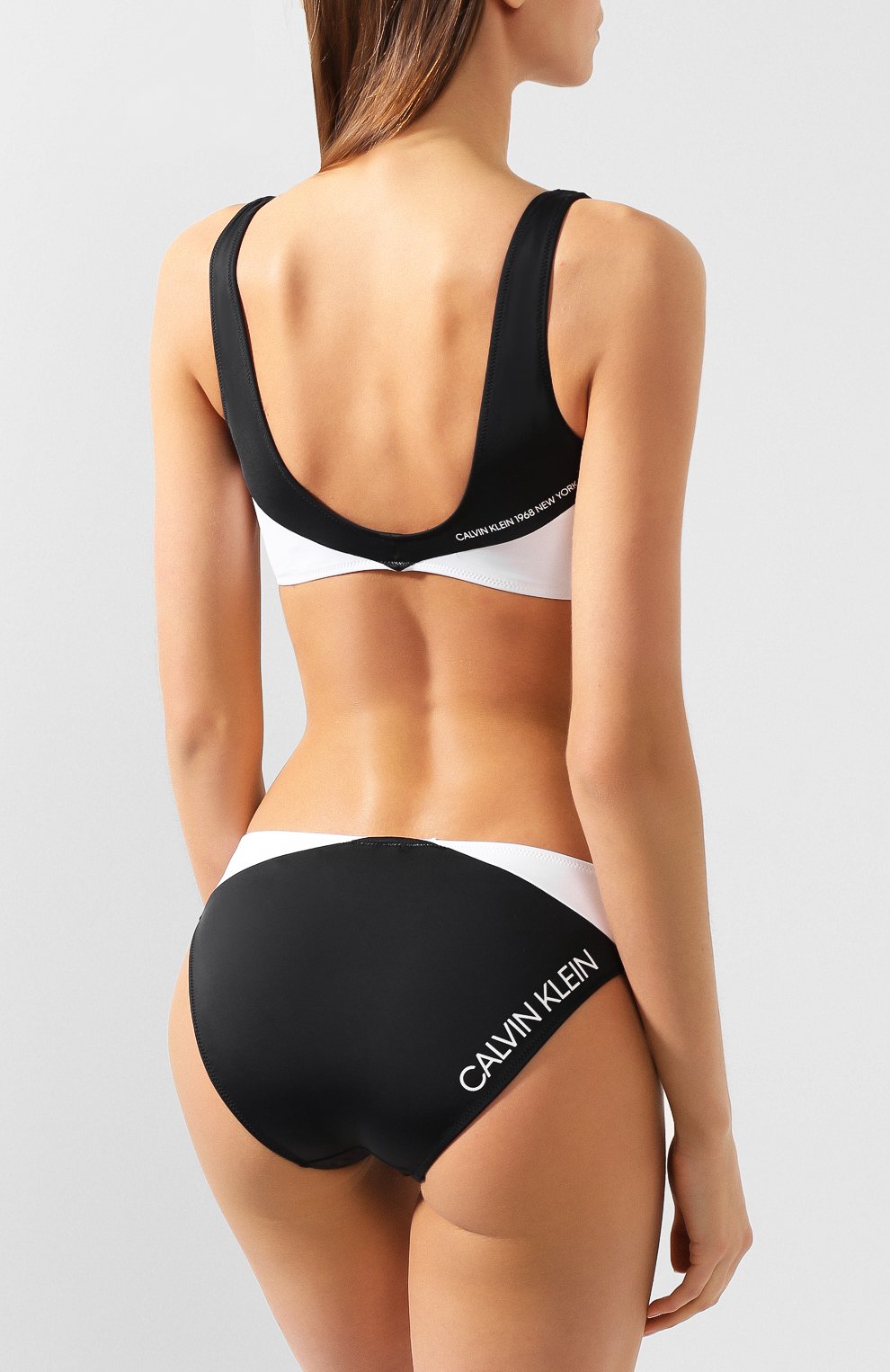 Плавки-бикини CALVIN KLEIN черного цвета по цене 5745 руб., арт. KW0KW00842, фото 3 Плавки-бикини CALVIN KLEIN, арт. KW0KW00842, фото 3
