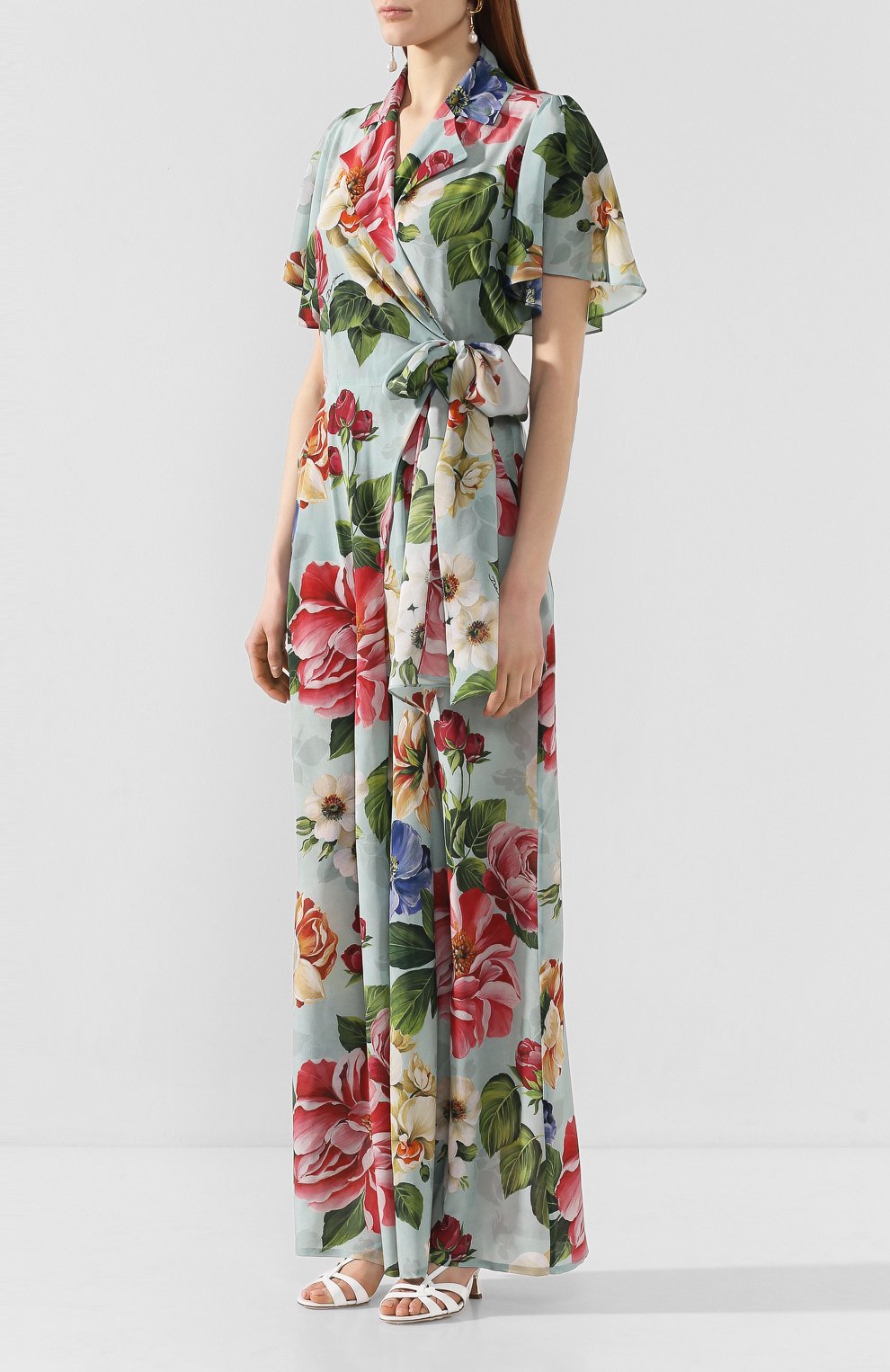 Шелковый комбинезон DOLCE & GABBANA, арт. F6H4VT/IS1A4, фото 3