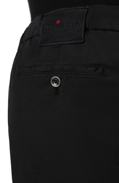 Брюки из хлопка и шелка KITON, арт. UFPPEK0606D, фото 5