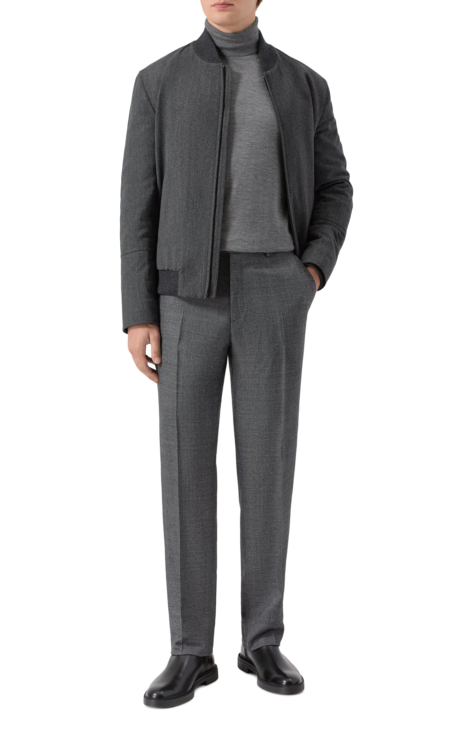 Шерстяные брюки BRIONI, арт. RPC60N/0DA59, фото 2