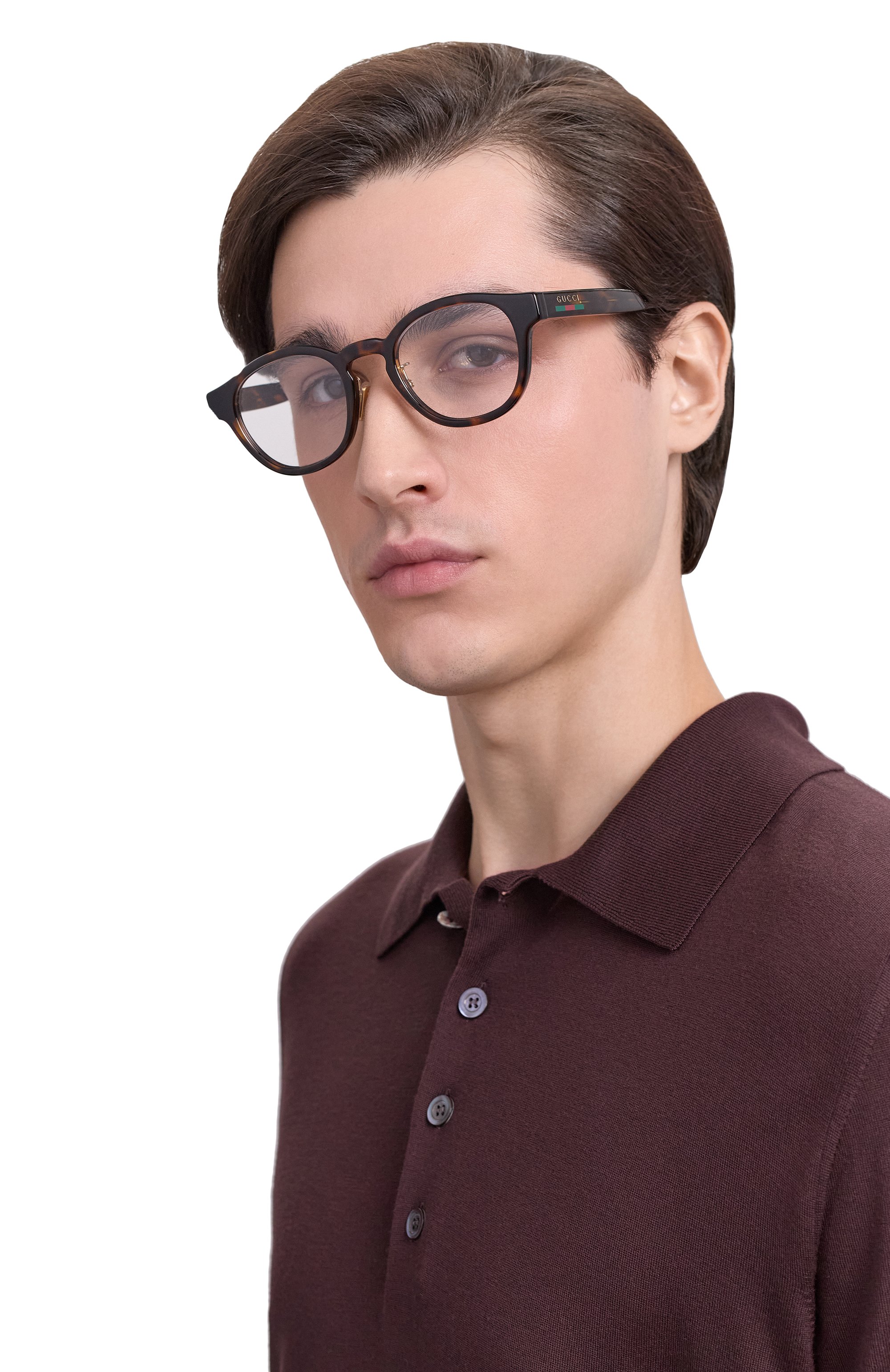 Оправа GUCCI коричневого цвета по цене 22500 руб., арт. GG19880K 002, фото 2 Оправа GUCCI, арт. GG19880K 002, фото 2