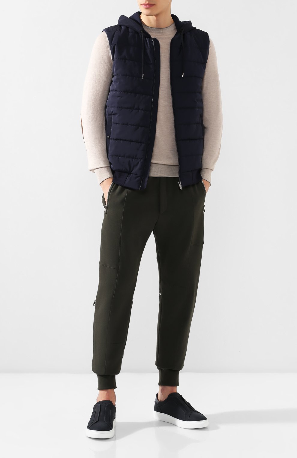 Кожаные кеды HOGAN, арт. HXM3650BE00IJX, фото 2