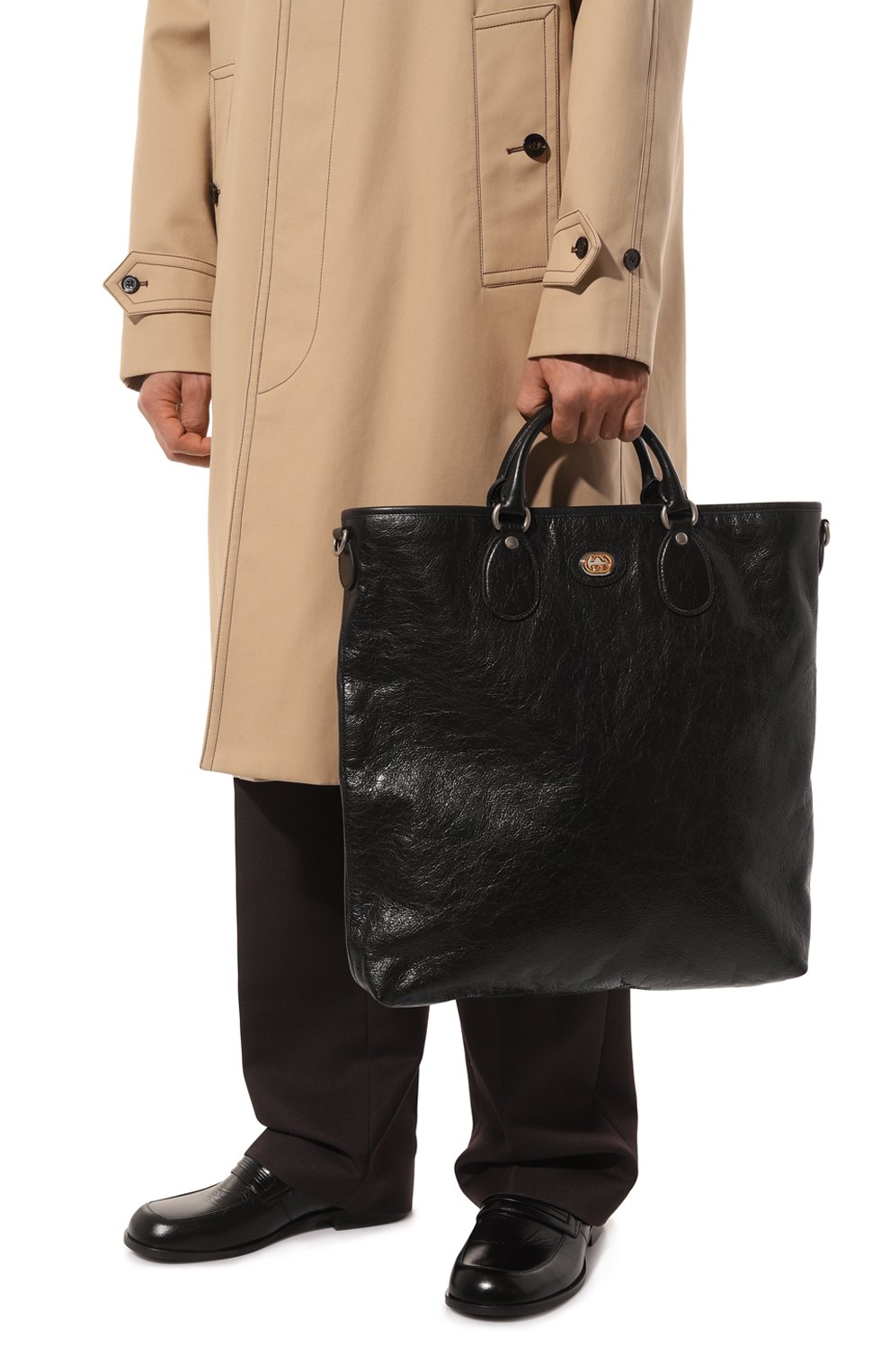 Кожаная сумка-тоут morpheus GUCCI, арт. 575821 1GZAX, фото 2