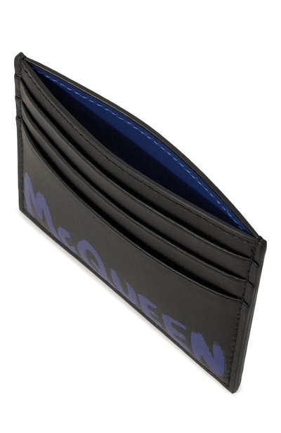 Кожаный футляр для кред итных карт ALEXANDER MCQUEEN, арт. 704625 1AAH5, фото 3