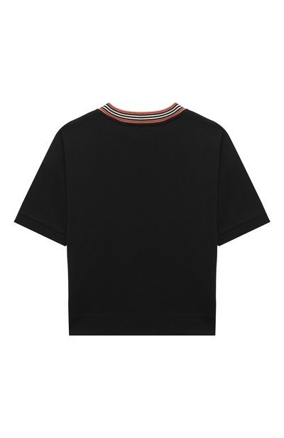 Хлопковая футболка BURBERRY, арт. 8036920, фото 2