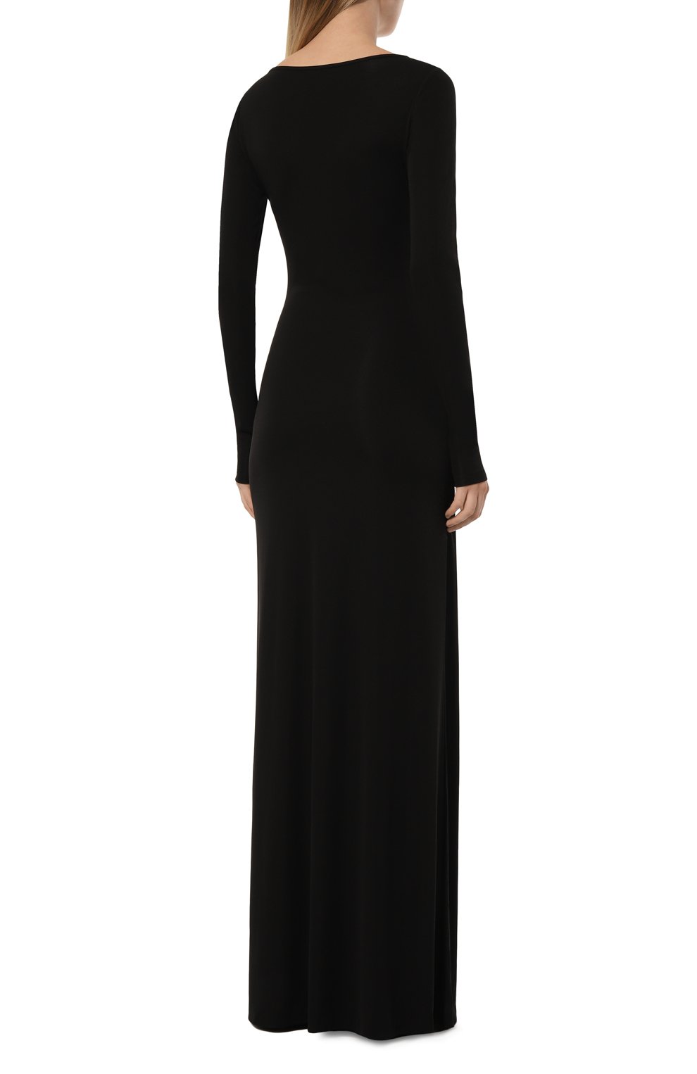 Платье SASHAVERSE черного цвета по цене 47250 руб., арт. D123/CNC.MSO/8301.900/SS24, фото 4 Платье SASHAVERSE, арт. D123/CNC.MSO/8301.900/SS24, фото 4