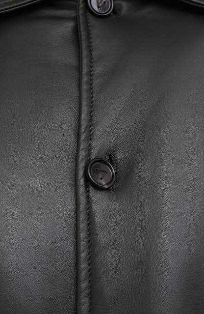 Кожаная рубашка BOTTEGA VENETA, арт. 663218/V16H0, фото 5