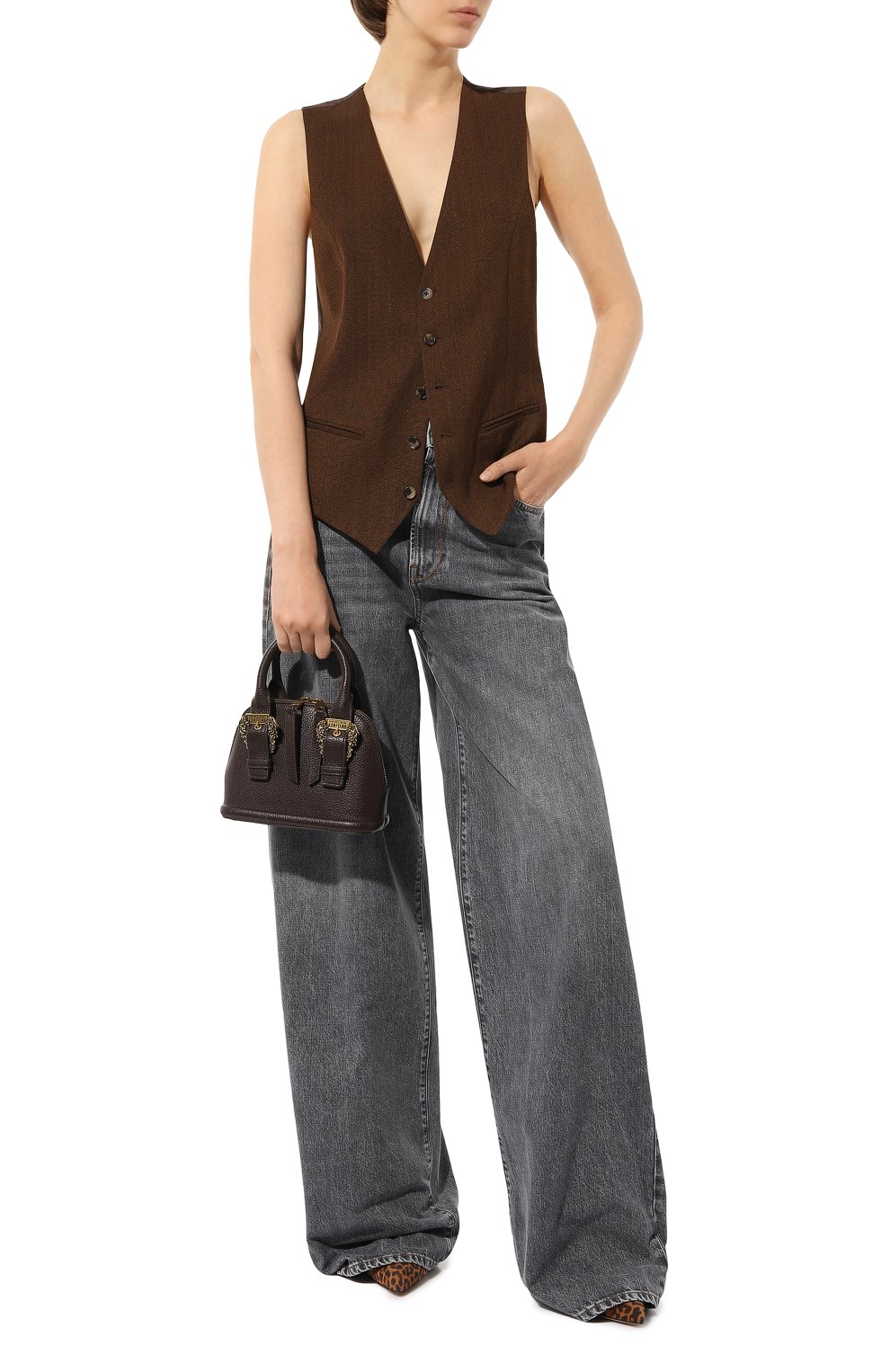 Сумка couture 01 small VERSACE JEANS COUTURE, арт. 75VA4BF7/ZS413, фото 7