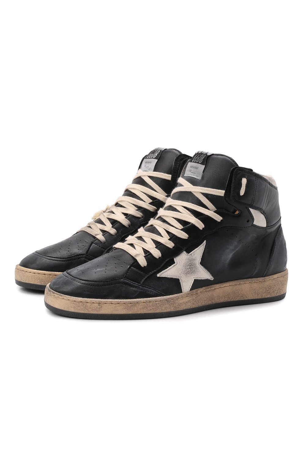 Кожаные кеды skystar GOLDEN GOOSE DELUXE BRAND, арт. GMF00230.F002944, фото 1