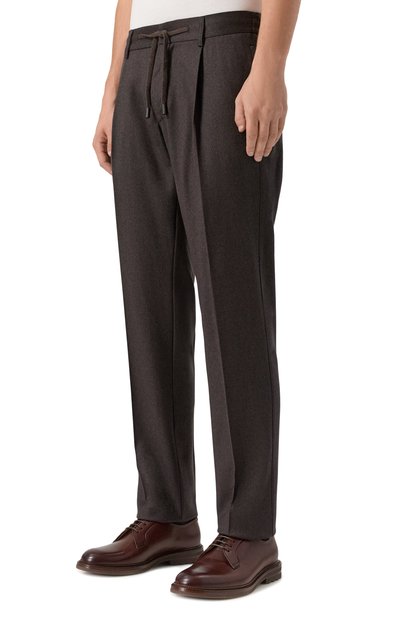 Шерстяные брюки CAPOBIANCO, арт. 19M808.FL00., фото 3