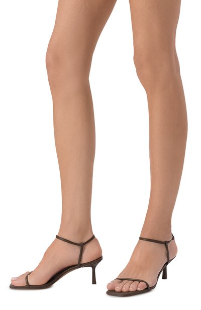 Кожаные босоножки 12 STOREEZ, арт. 132162, фото 3