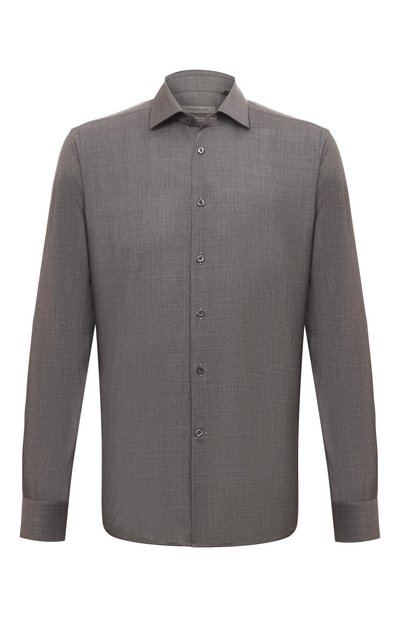 Мужская шерстяная сорочка CORNELIANI, арт. 92P010-3811280