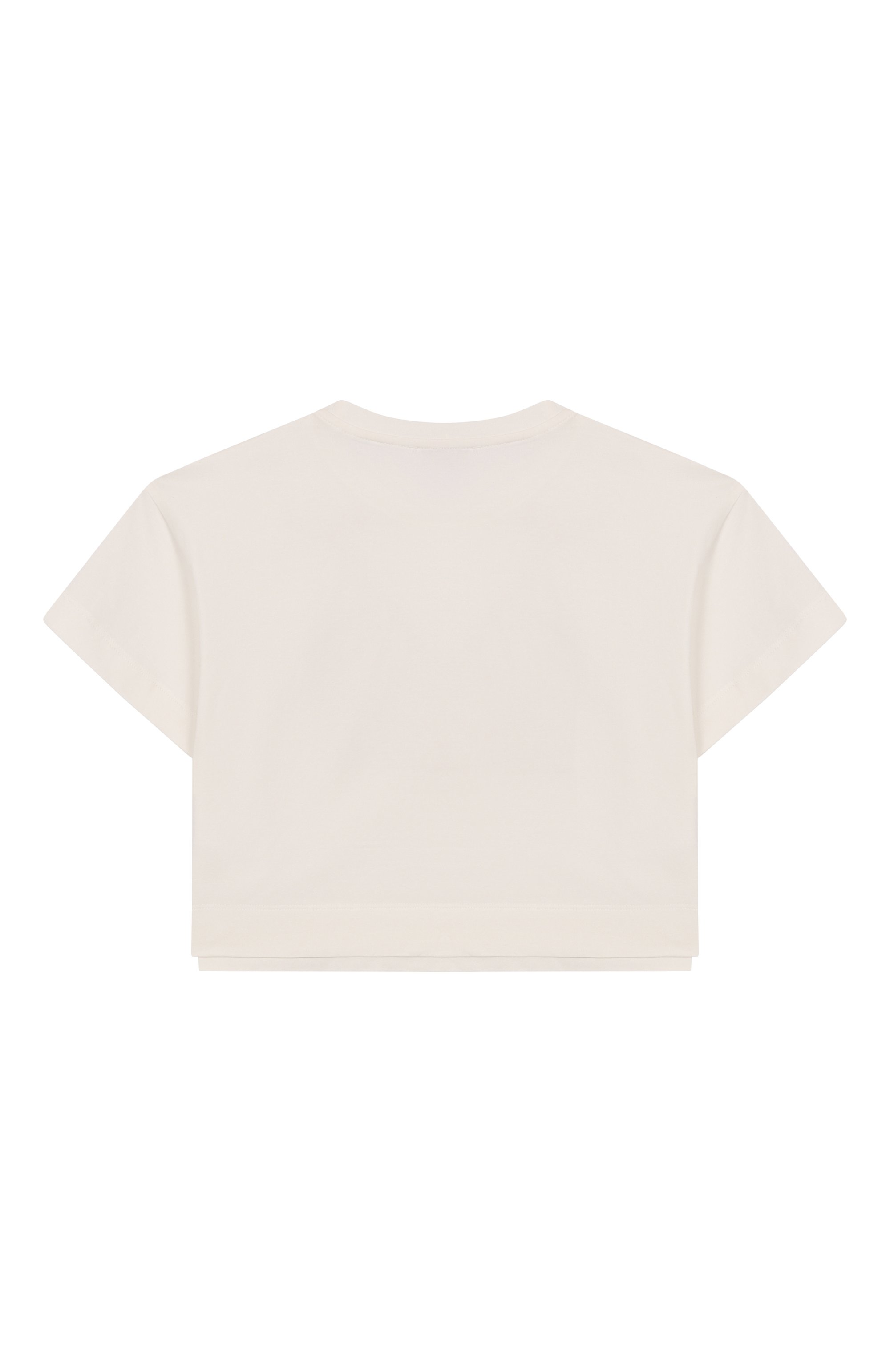 Хлопковая футболка MONNALISA, арт. 79F600, фото 2