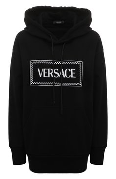 Хлопковое худи VERSACE, арт. 1011922/1A08672, фото 1