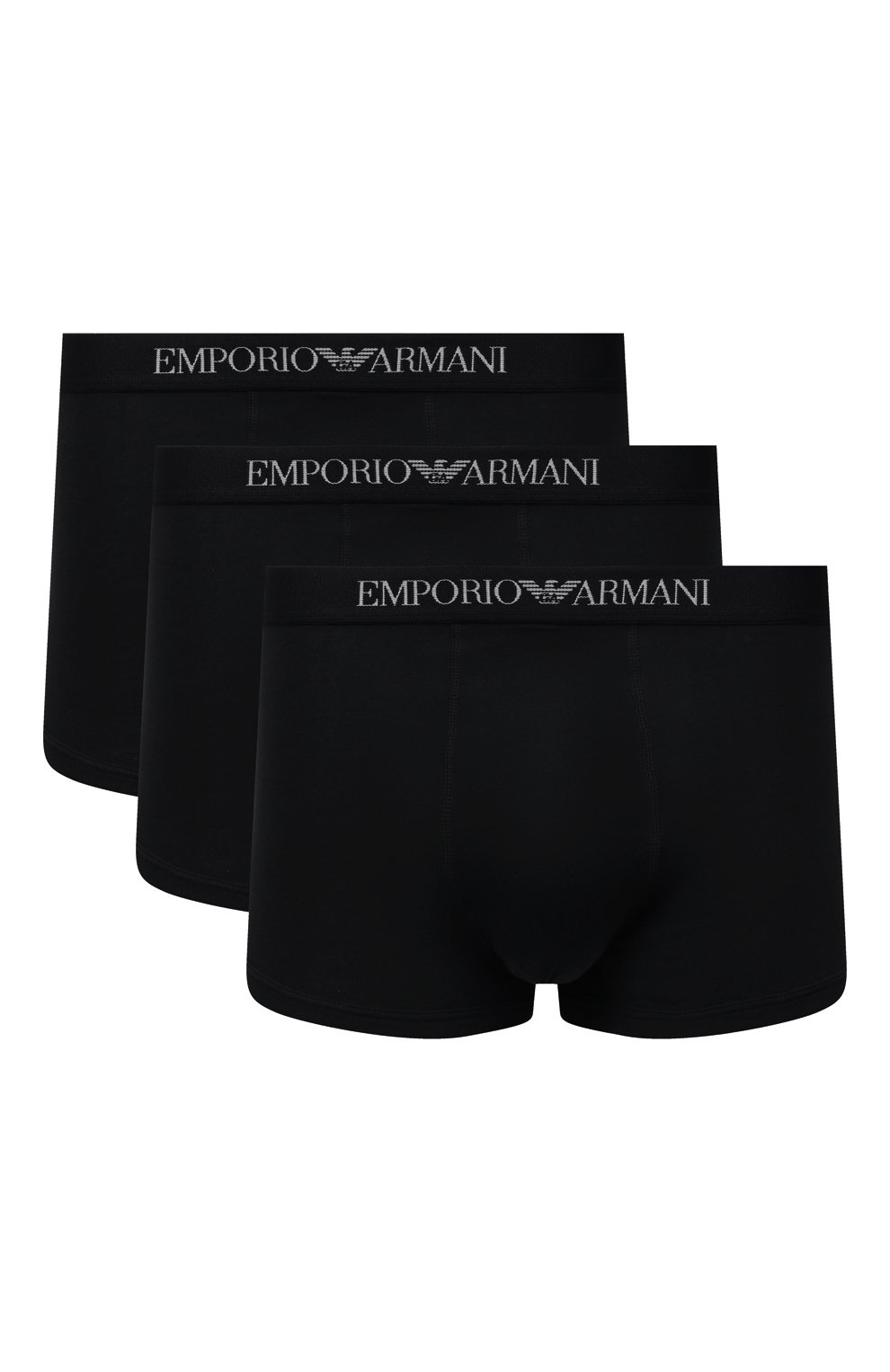 Комплект из трех хлопковых боксеров EMPORIO ARMANI, арт. 111610/CC722, фото 1