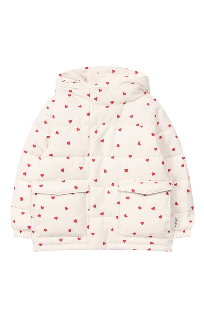 Детского утепленная куртка MC2 SAINT BARTH кремового цвета по цене 0 руб., арт. GEN0001-00053I/GENEVE JR_001 | Фото 1 Утепленная куртка MC2 SAINT BARTH, арт. GEN0001-00053I/GENEVE JR_001