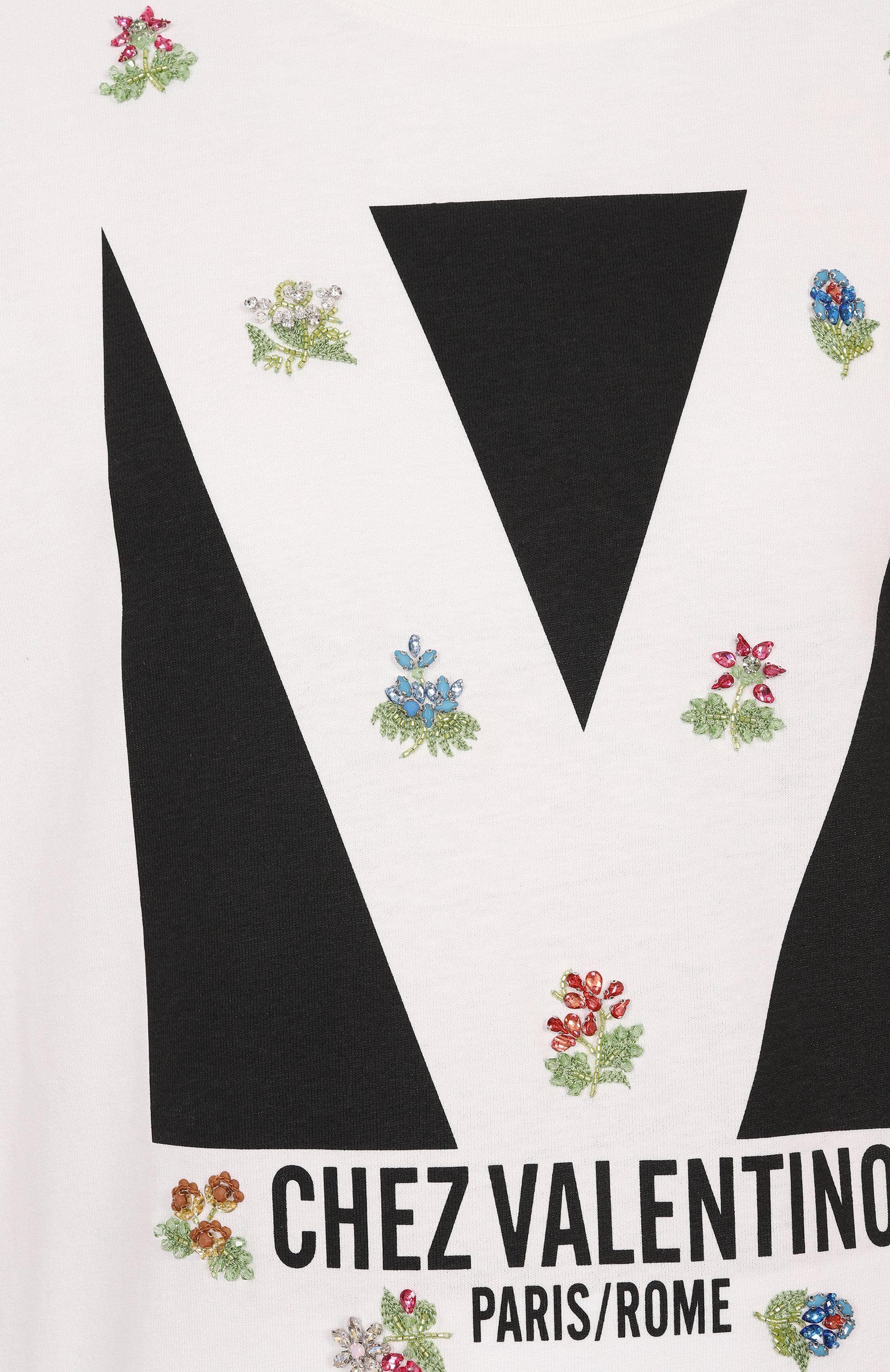 Хлопковая футболка VALENTINO, арт. 6B3MG24I919, фото 6