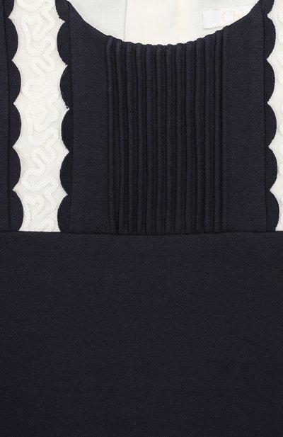 Платье CHLOÉ синего цвета по цене 16950 руб., арт. C12745, фото 3 Платье CHLOÉ, арт. C12745, фото 3