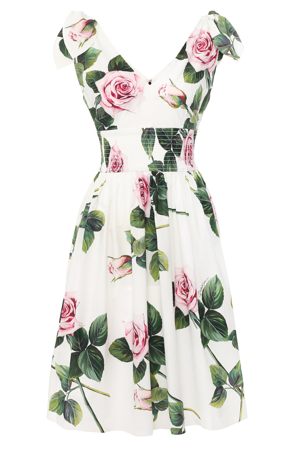 Хлопковое платье DOLCE & GABBANA, арт. F6I0AT/HS5FZ, фото 1