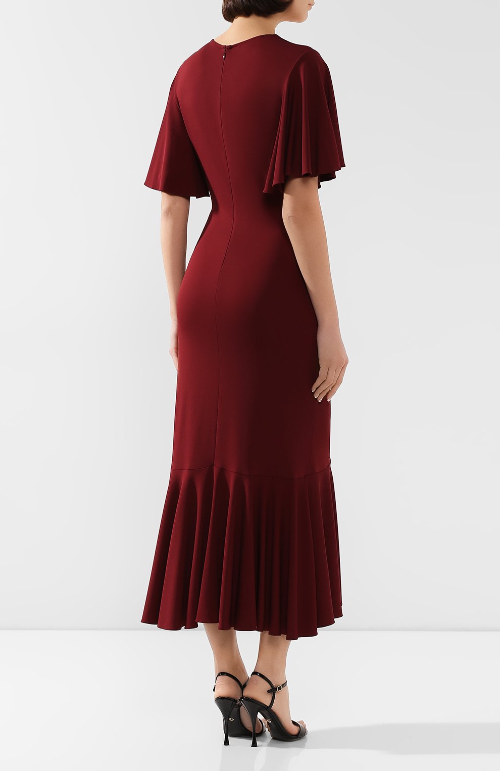 Платье из вискозы MICHAEL KORS COLLECTION, арт. 430AKN061B, фото 4