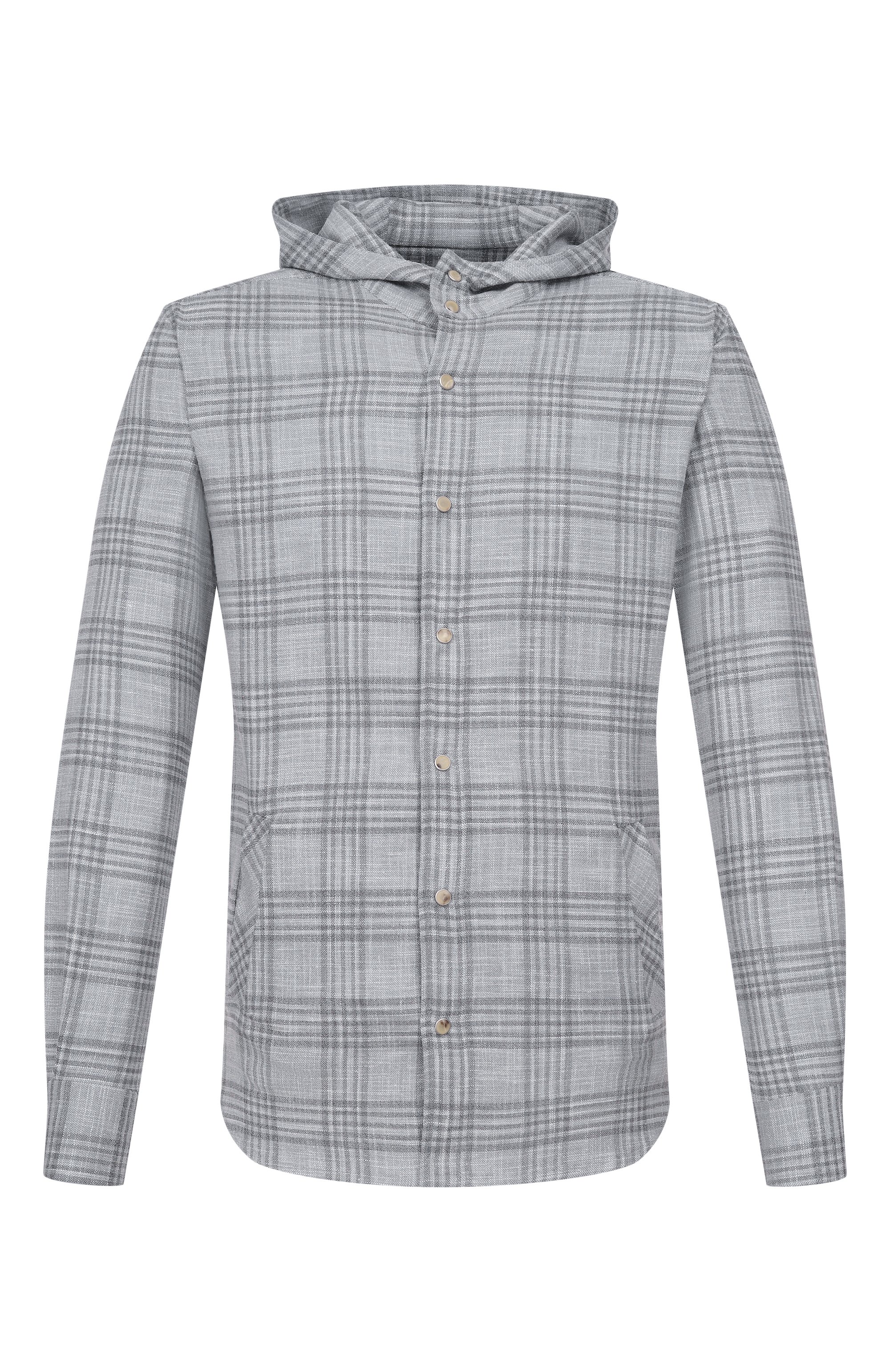 Рубашка из шерсти и шелка KITON, арт. UMCMARK0617E20_, фото 1