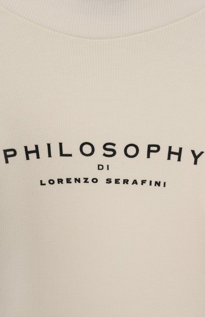 Водолазка из вискозы PHILOSOPHY DI LORENZO SERAFINI KIDS, арт. I1F619/6212/4-10, фото 3