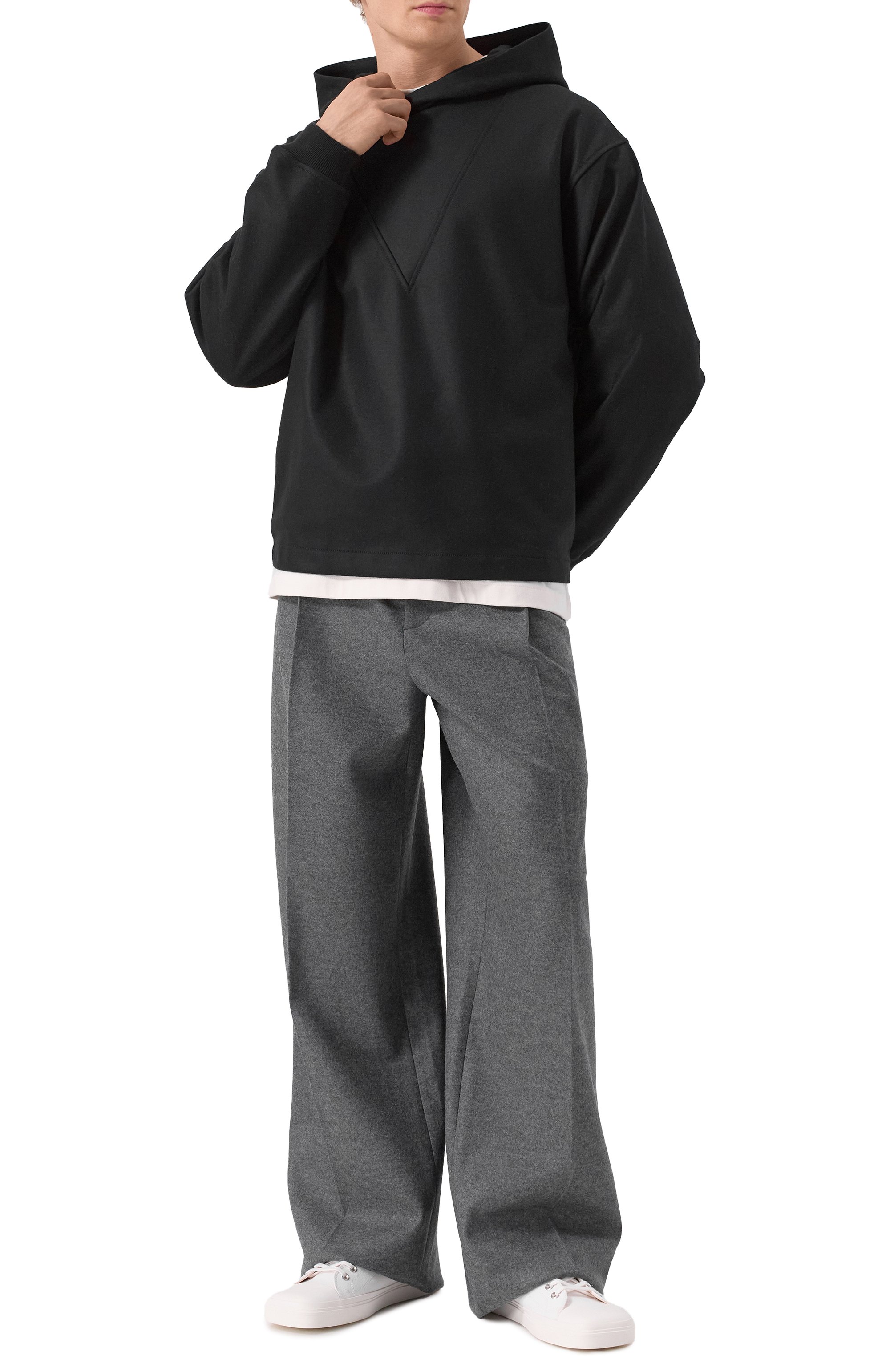 Шерстяное худи JIL SANDER, арт. J61GU0001-J40045, фото 2