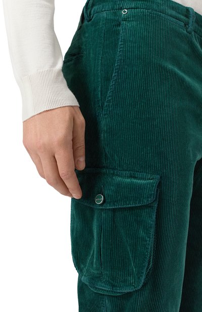 Вельветовые брюки-карго KITON, арт. UFPPCAK0105H01, фото 5