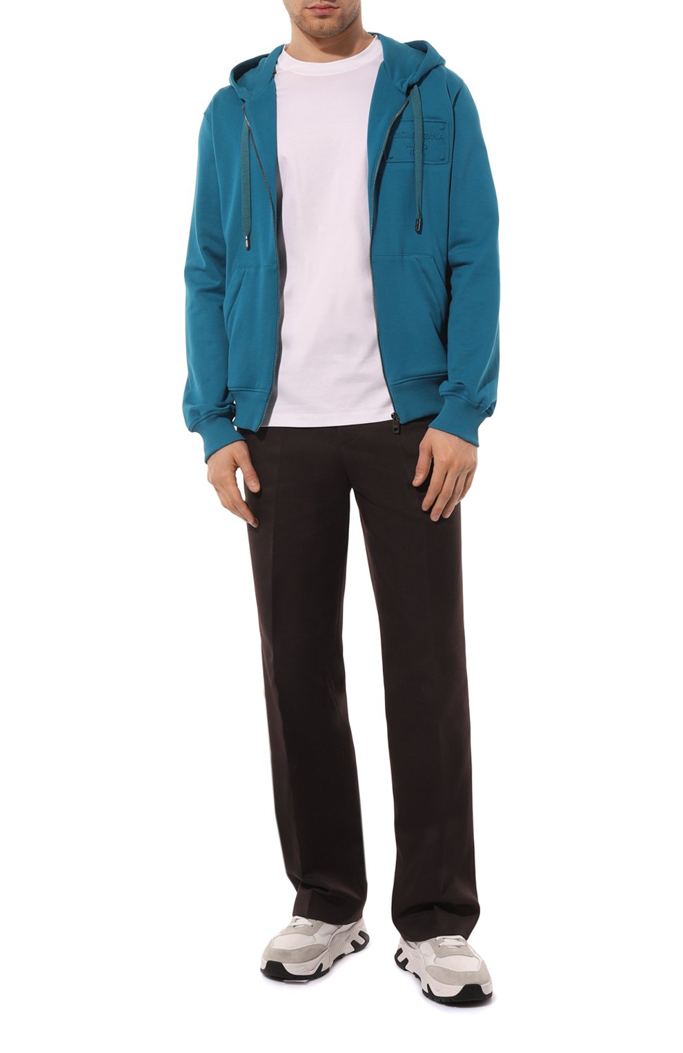 Хлопковая толстовка DOLCE & GABBANA, арт. G9ZU1Z/FU7DU, фото 2