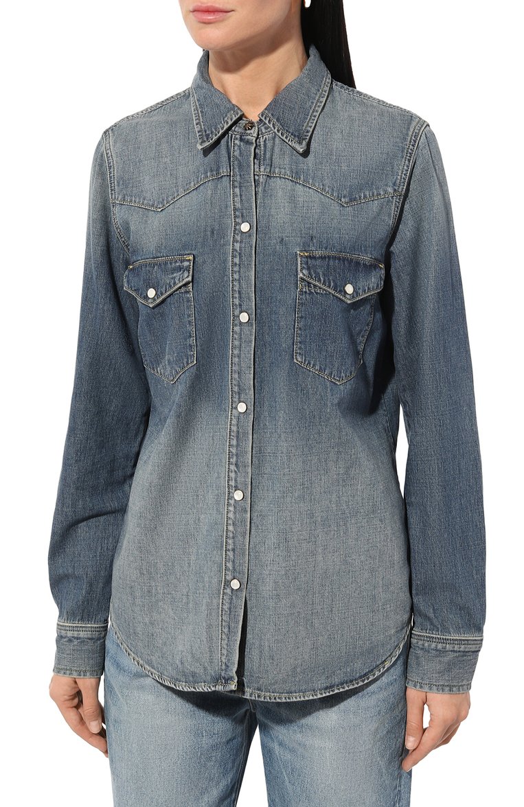 Джинсовая рубашка NILI LOTAN, арт. 11032-W46, фото 3