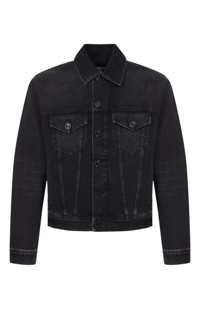 Мужская джинсовая куртка BALMAIN, арт. GH1TC330/DG13