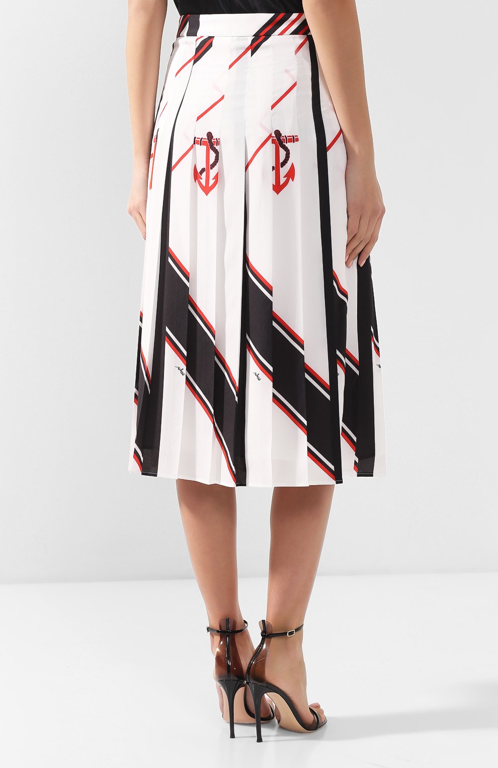 Юбка MSGM разноцветного цвета по цене 49950 руб., арт. 2641MDD35PY 195167, фото 4 Юбка MSGM, арт. 2641MDD35PY 195167, фото 4