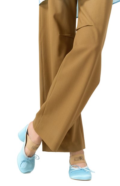 Текстильные мюли MM6, арт. S59WP0200/P5560, фото 3